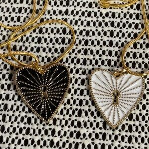 Set of Two Key to My Heart Necklaces